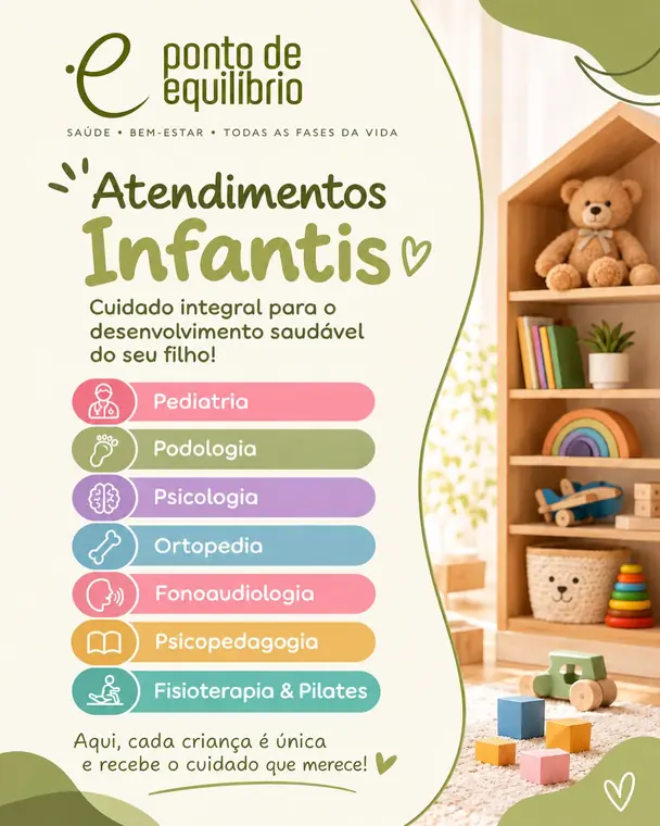 Atendimentos infantis